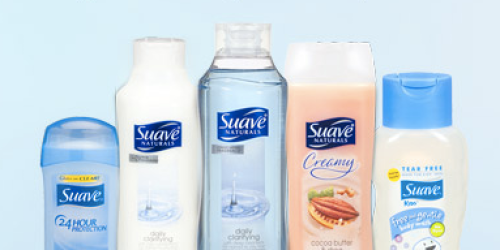 Walmart: Get $5 Off Your Utility Bill w/ Purchase of 3 Suave Products (Through December 31st)