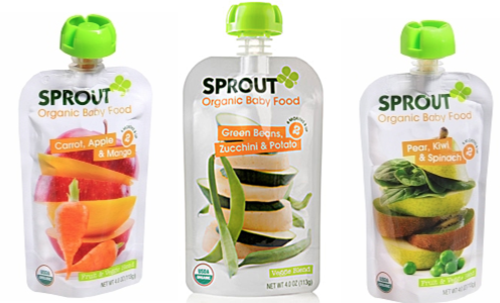 sprout baby food pouches
