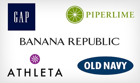 Groupon 50 Gap Old Navy Banana Republic Piperlime and