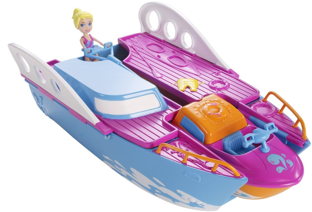 polly pocket tropical party yacht