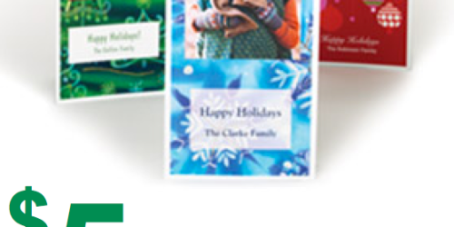 Staples.com: *HOT* 50 Personalized Holiday Cards Only $5 (Reg. $39.99!) + FREE In-Store Pick-up