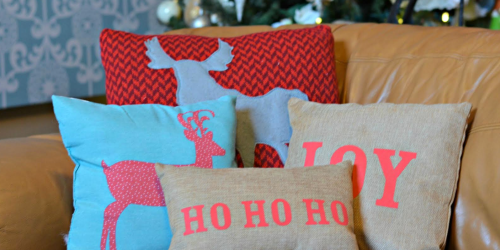 Target: The One Spot Cartwheel Offer (Still Available!) = Nice Deal on Holiday Pillows