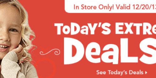 Toys R Us One Day Only Sale: Great Deals on Cabbage Patch Kids Cutie Dolls, LeapFrog + More