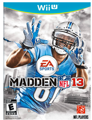 : Madden NFL 13 Nintendo Wii U Game Only $9.99 (Reg. $29.99!)