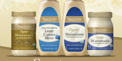 High Value $3/1 Spectrum Mayo Product Coupon (Reset?) + $3/1 Whole Foods Stackable Coupon
