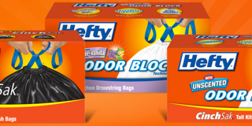 High Value $1.25/1 Hefty Trash Bags Coupon = Great Deals at Walmart and CVS (Starting 12/29)