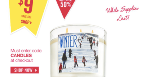 Bath & Body Works: 3-Wick Candles as Low as $8.66 Each Shipped (Reg. $20!) – Today Only