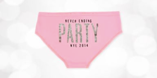 Victoria’s Secret: FREE New Year’s Eve Panty with ANY purchase (In-Store Only) + More