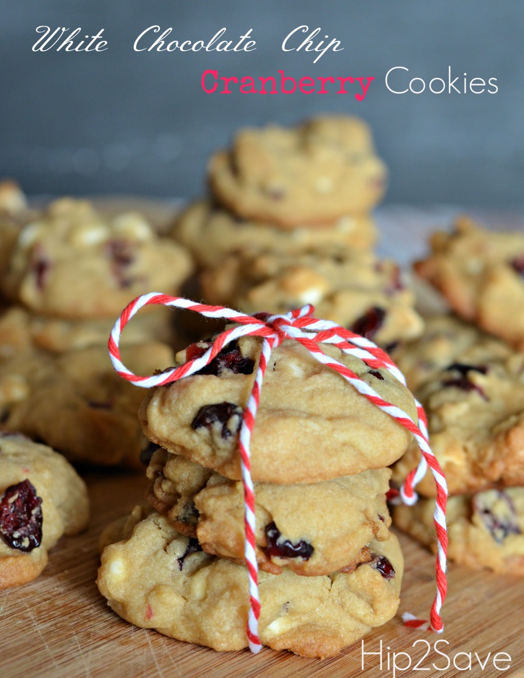 White chocolate chip cranberry Cookies