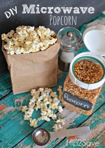 DIY Microwave Popcorn Hip2Save