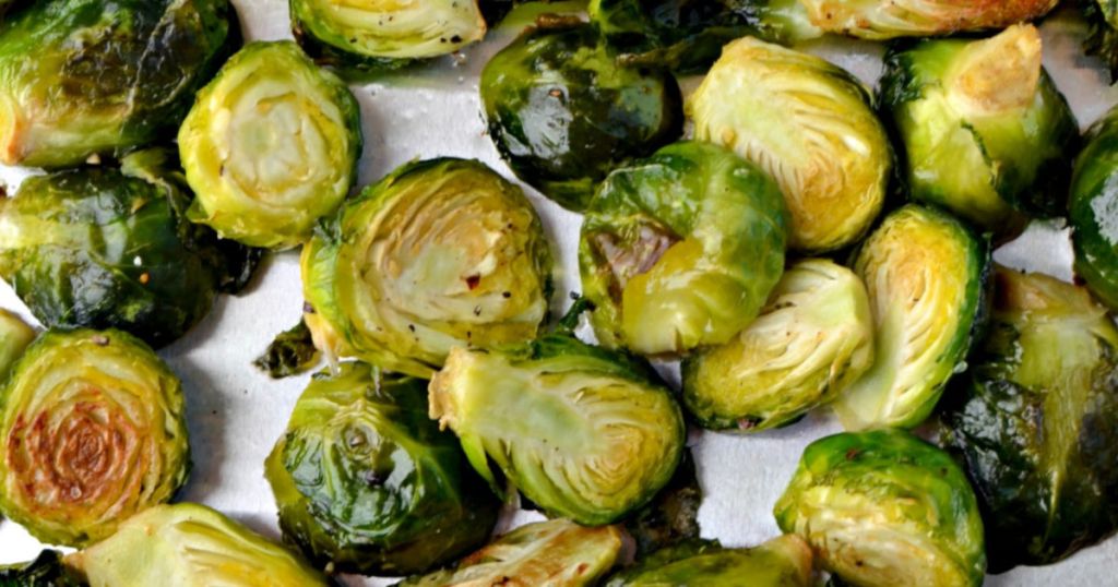 roasting brussels sprouts