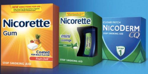 Target: New $10/1 Nicoderm CQ or Nicorette Store Coupon = FREE Nicoderm CQ Patches + More