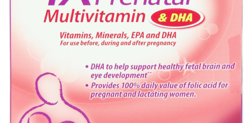 Amazon: *HOT* 4X Prenatal Multi-Vitamin 120-Count Only $6.25 Shipped (Reg. $15.09)