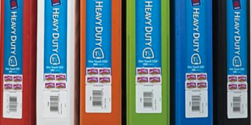 Staples: Free Avery Heavy Duty Binders (After Easy Rebate & When You Recycle Old Binder – Starting 1/5)