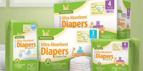 Target: BabyGanics Diapers as Low as Only $2.99 per Jumbo Pack (After Gift Card)