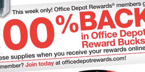 Office Depot: Free Pens, Files, Batteries & More (After Rewards!)