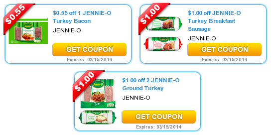 3 New Jennie-O Turkey Bacon &amp; Sausage Coupons = Turkey Bacon Only $1.83 ...