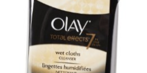 Amazon: Olay Total Effects Age Defying Wet Cleansing Cloths 3-Pack Only $5.52 Shipped
