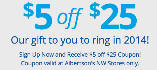 Albertsons NW Shoppers: $5 Off $25 Purchase Coupon (+ Jewel Osco $5 Off ...
