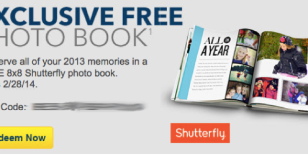 Best Buy Email Subscribers: Possible FREE Shutterfly 8×8 Photo Book – Just Pay Shipping (Check Your Inbox)