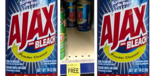 Walgreens: Ajax Cleanser 14 oz Canisters Only $0.25 Each (No Coupon Needed!)