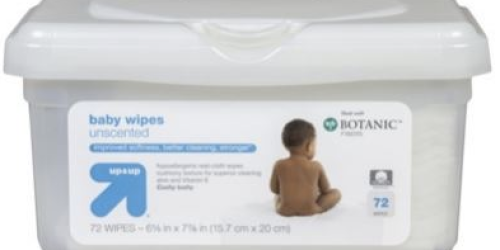 Target: Up & Up Baby Wipes Tubs Only $0.90