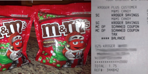 Kroger: 42oz Bags of Holiday M&M’s $0.59 Each!?
