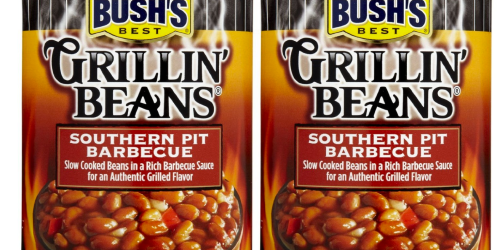 New $1/2 Bush’s Grillin’ Beans Coupon = Only $1.25 Each at Walmart
