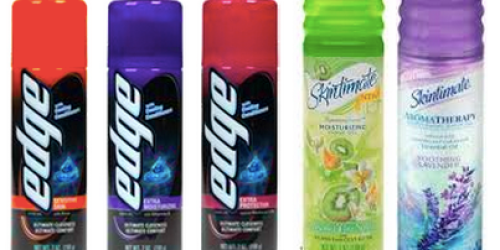 Kroger: Edge & Skintimate Shave Gels Only 99¢