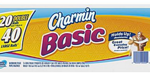 Staples.com: 60 Double Rolls Charmin Basic Bath Tissue Only $21.97 Shipped = Only 18¢ Per Single Roll