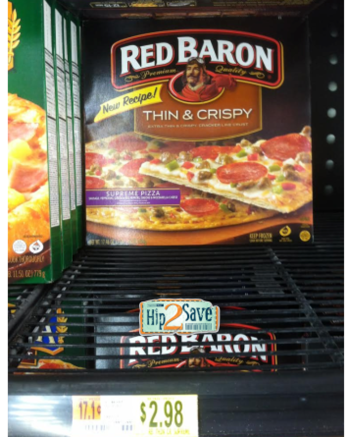 Rare $3/3 Red Baron Pizza Printable Coupon