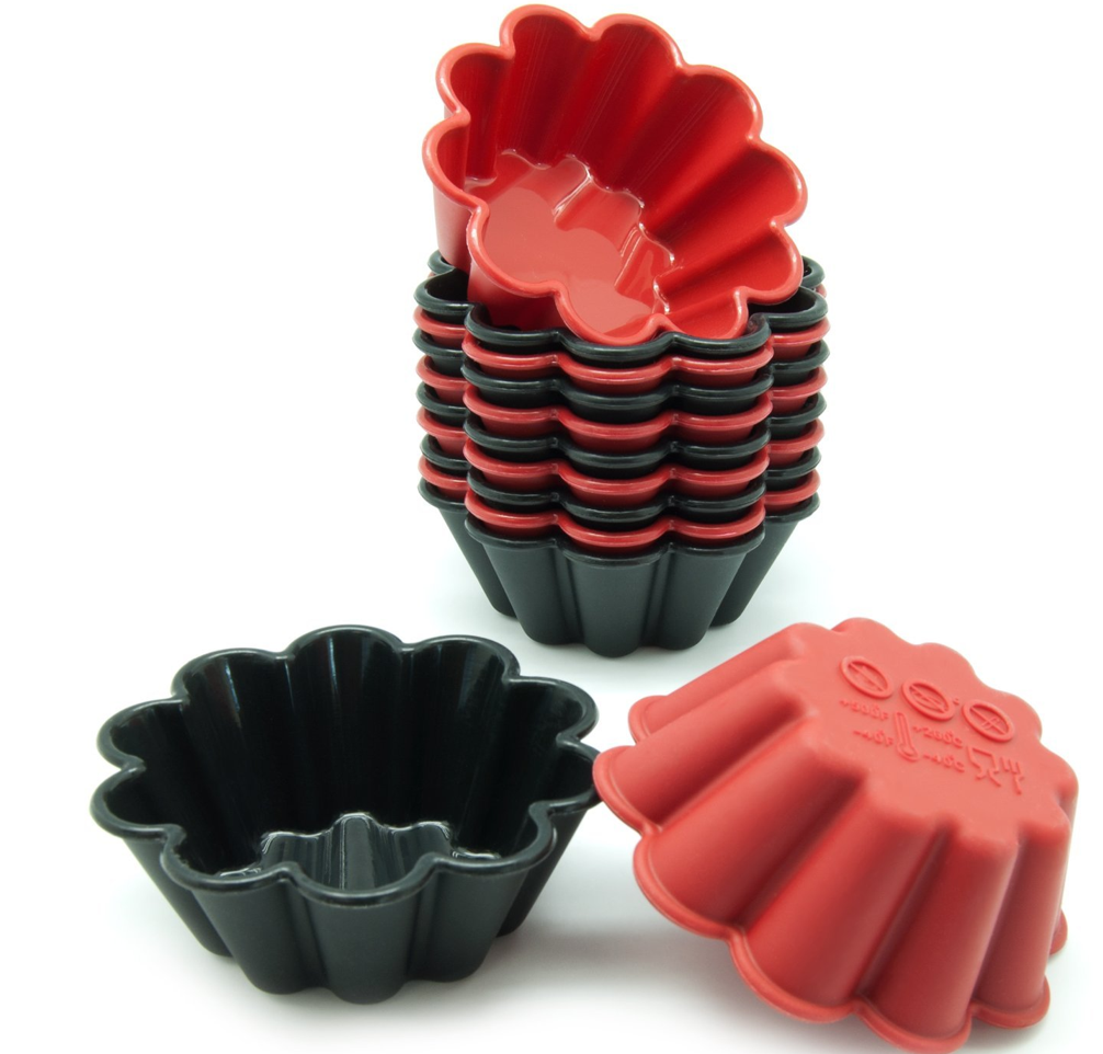 Amazon 12 Flower Silicone Reusable Baking Cups as Low as 6.29 Per Set