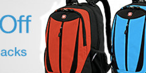 Amazon: Up to 73% Off SwissGear Computer Backpacks – Great for Students & Travelers (Today Only)