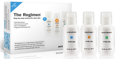 Free Regimen Complete Acne Treatment Kit ($28 Value) – 1st 5,000 Only at Noon EST
