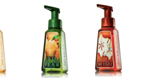 Bath & Body Works: Foaming Hand Soaps Only $1.50 Shipped + Free Lotion AND Free Soap