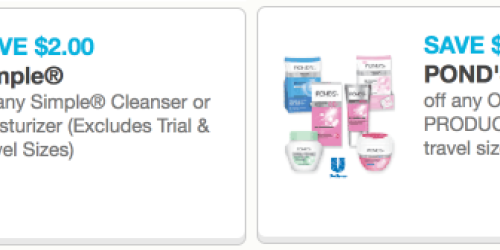 Lots Of New Unilever Coupons: Simple, Pond’s, TRESemme, Suave, Degree & More
