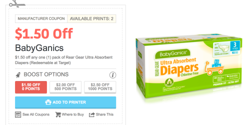 Target: *HOT* BabyGanics Diapers as Low as $1.99 (+ Great Deals on Huggies Pull-Ups and Diapers!)