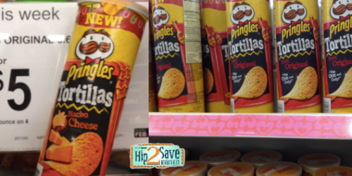 Walgreens: Pringles Tortillas Only $0.75 Per Canister