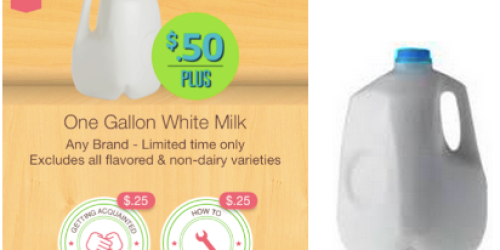 New Ibotta Offer: 50¢ Cash Back on Gallon of Milk (Back Again!)