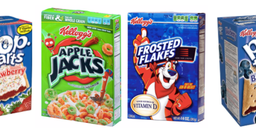 CVS: Kellogg’s Apple Jacks, Frosted Flakes & Pop-Tarts Only $0.82 Per Box (Starting 2/2)