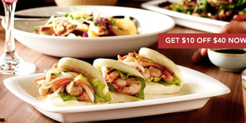 P.F. Chang’s: $10 off $40+ Order