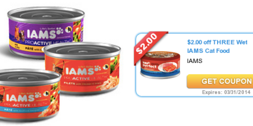 IAMS Canned Cat Food Only 21¢ Each at Walmart (Or Only 30¢ Per Can at Target!) + More
