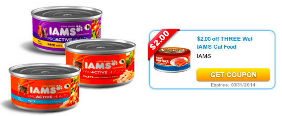 Iams Canned Cat Food Only 21 Each At Walmart Or Only 30 Per Can