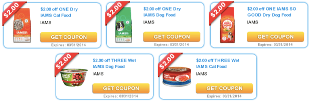 5 Printable Iams Coupons (Reset!?) = FREE Cat Food at Target + Great