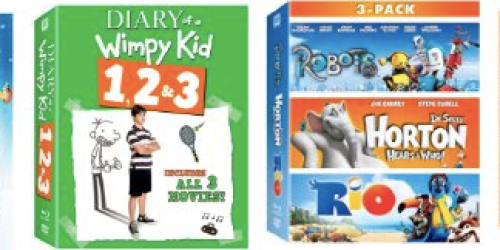 Amazon: Popular Blu-ray Trilogies Only $20.99 (Reg. $69.99!) – Ice Age, The Diary of a Wimpy Kid + More
