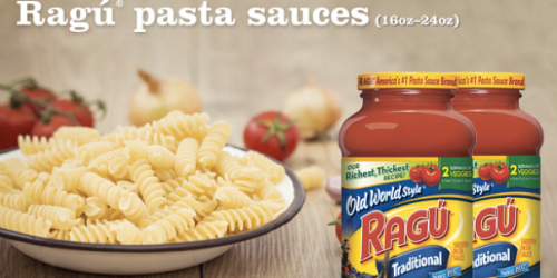 Family Dollar: FREE Pasta with Purchase of 2 Ragu® Pasta Sauces = Only $2.25 for 2 Sauces AND Pasta