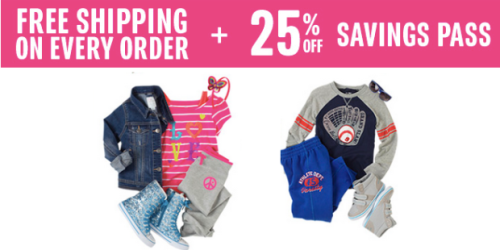 The Children’s Place: Extra 25% Off AND Free Shipping on ALL Orders = Kid’s Jeans Only $6 Shipped
