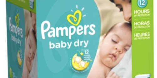 Amazon: Pampers Baby Dry Diapers (Size 1 & 2) as Low as Only 14¢ Each Shipped