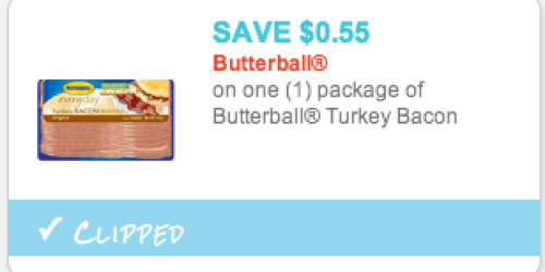 $0.55/1 Butterball Turkey Bacon Coupon = Only 74¢ at Walgreens (Starting 3/30)