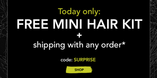 Bumble & Bumble: FREE Shipping + 3 FREE Mini Products & 4 FREE Samples With ANY Order (Through Tonight Only!)